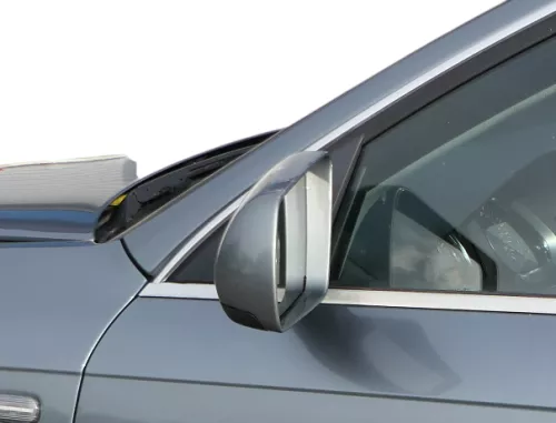 A6 4F C6 Spiegel Außenspiegel links vorne elektrisch grau silber LY7E - Allroad