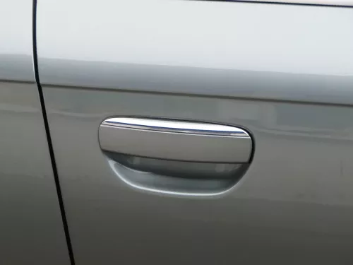 Audi A6 4F C6 Tür Türblatt +Rahmen vorne rechts Beifahrertür grau LY7E Allroad (187011)