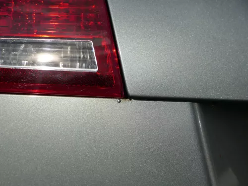 Audi A6 4F C6 Kombi Avant hinten Heckklappe mit Scheibe Deckel grau LY7E (187017)