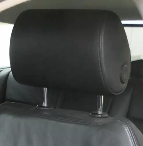 1x Audi A6 4F C6 Kopfstütze vorne links Kopfstützen Leder Valcona-Leder schwarz