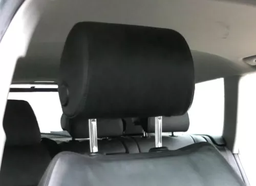 1x Audi A6 4F C6 Kopfstütze vorne rechts Kopfstützen Leder Milano schwarz