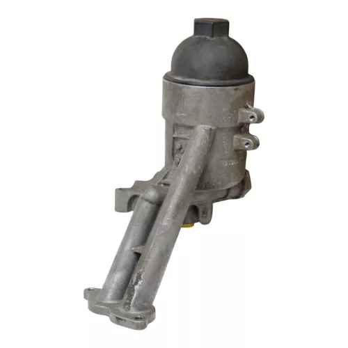 Audi A6 4F Ölfiltergehäuse Ölkühler Halter 079115401AA BVJ 4,2 8 Zylinder ##