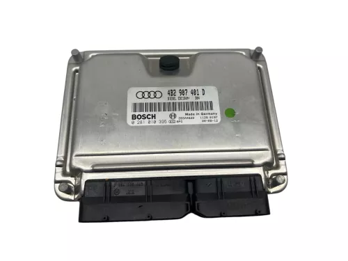 Audi A6 4B Steuergerät Motor 4B2907401D AKE 2,5 TDI 132kw 180PS Motorsteuergerät