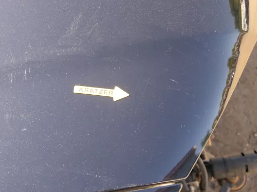 VW Touran 1T Motorhaube Klappe Frontklappe schwarz LC9X ca. 2007-2010 Facelift (187195)