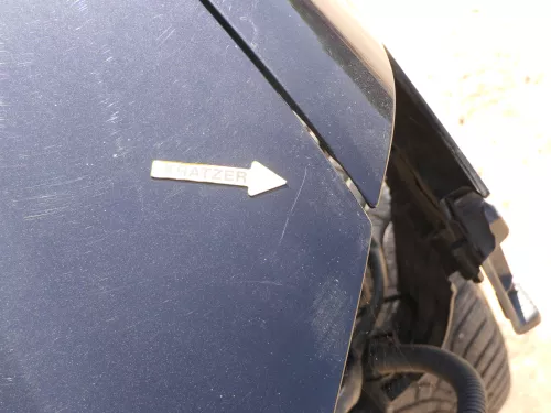 VW Touran 1T Motorhaube Klappe Frontklappe schwarz LC9X ca. 2007-2010 Facelift (187195)