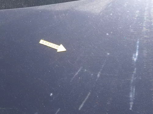 VW Touran 1T Motorhaube Klappe Frontklappe schwarz LC9X ca. 2007-2010 Facelift (187195)