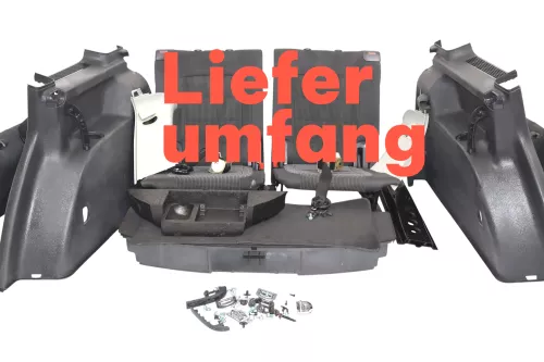 VW Touran 1T3 Sitz 6 +7 Sitze hinten komplett zum nachrüsten 3. Reihe  Set (187215)