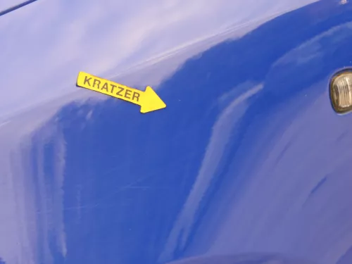 Skoda Fabia 5J Kotflügel vorne links - blau LF5K auch Kombi (187231)