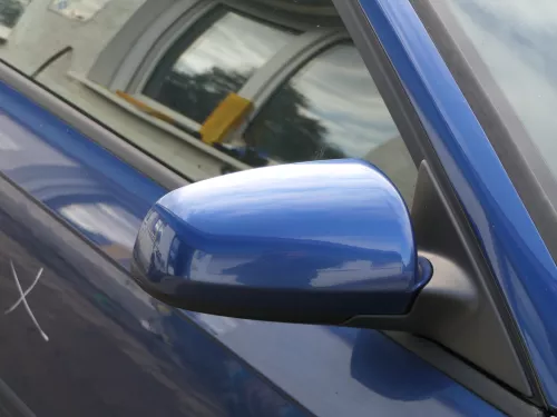 A3 8P elektrischer Spiegel vorne rechts silber blau LZ5C Außenspiegel (187250)