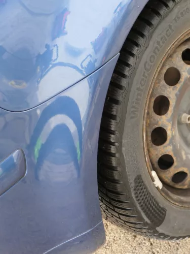 A3 8P Stoßstange Heckstoßstange Stoßfänger hinten 2/3-Türer blau LZ5C (187259)