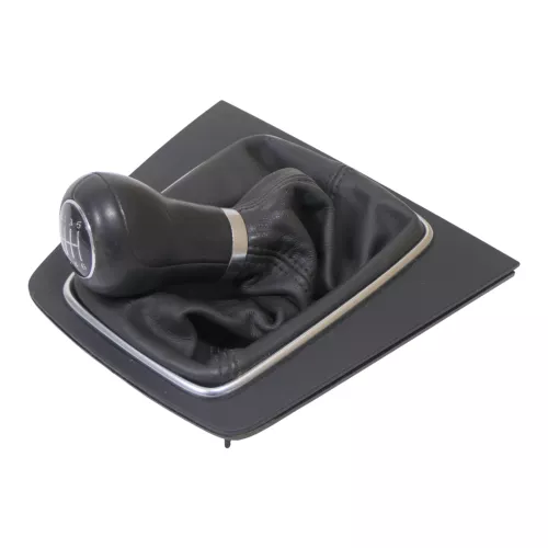 Audi A4 B6 8E Schaltknauf Schaltsack Schaltknüppel 6-Gang Leder original (149992)