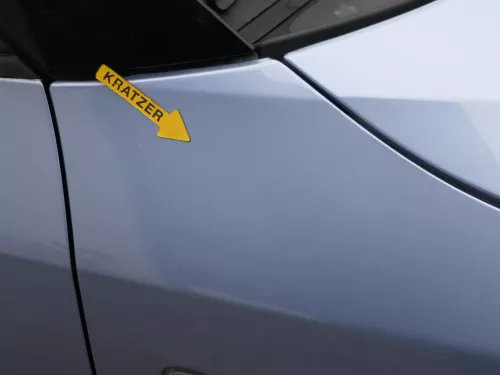 Skoda Fabia Roomster 5J Kotflügel vorne rechts blau LF5Y SCOUT + Lesite (187359)