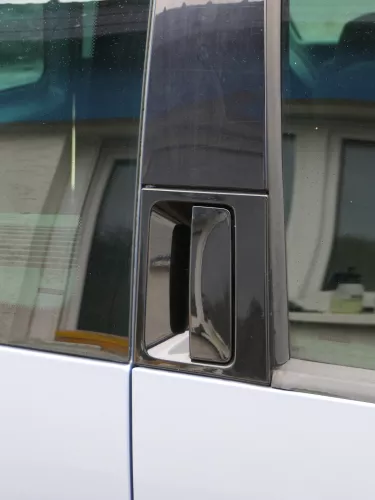 Roomster 5J Tür hinten rechts grau LF5Y (ohne Anbauteile - mit Scheibe) Scout (187363)