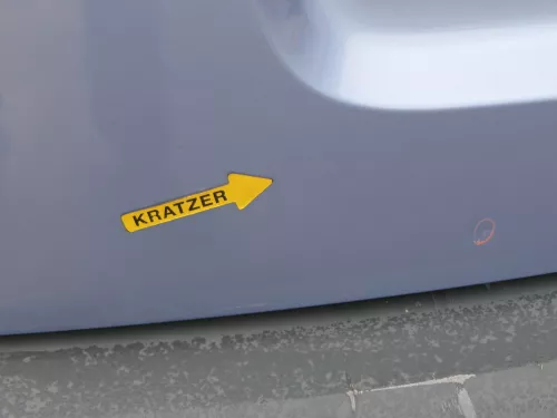 Skoda Roomster 5J Heckklappe hinten Kofferraumklappe mit Scheibe blau LF5Y (187364)