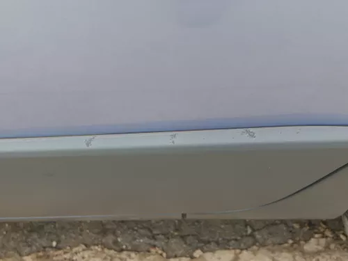 Roomster 5J Tür hinten links grau LF5Y (ohne Anbauteile - mit Scheibe) Scout (187368)