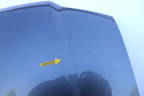 VW Touran 1T Caddy 2K Motorhaube Klappe Frontklappe grau LD7X platinumgrey 148 (130148)