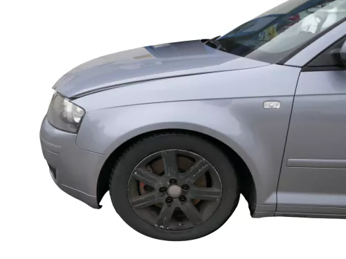 A3 8P Kotflügel vorne links grau LY7J Sportback