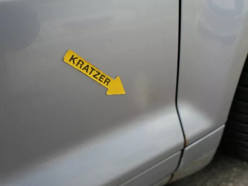 Audi A3 8P 2/3-Türer Tür vorne rechts Beifahrertür Türblatt grau LY7J (187451)