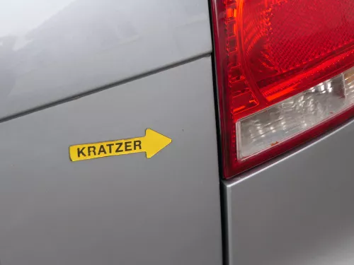 Audi A3 8P 2/3-Türer Heckklappe Klappe hinten grau LY7J 2/3-Türer Scheibe (187458)