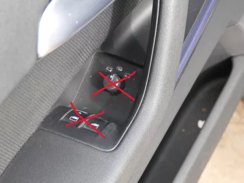 1x Audi A3 8P Türverkleidung Verkleidung Tür vorne links schwarz 2/3-Türer (187460)