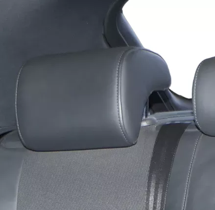 1x A3 8P Kopfstütze hinten (rechts oder links) schwarz Leder Sportback Perlna