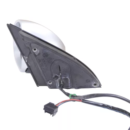 VW Passat 3C elektrischer Spiegel Außenspiegel links mit Glas Blinke silber LA7W (185099)