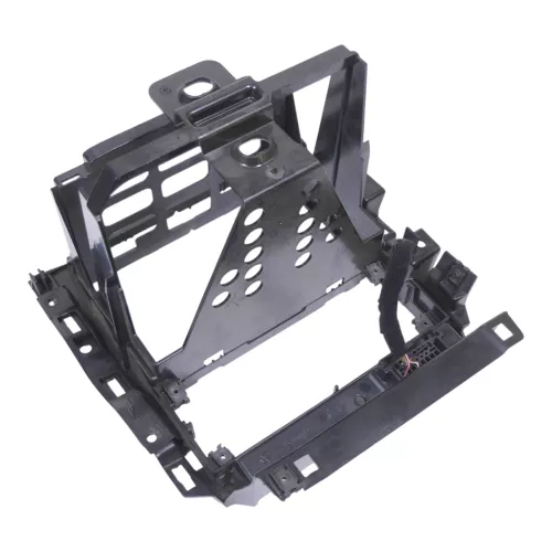 VW Golf 4 Bora Mittelkonsole Verkleidung um Radio 1j1858069G für Dekor - DEFEKT! (187385)