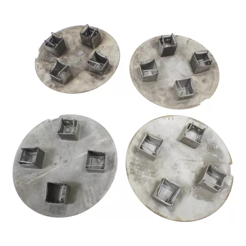 4x VW Golf 3 Vento Alufelge Deckel Abdeckung Radkappe 1H0601149 1H0601151 (187401)