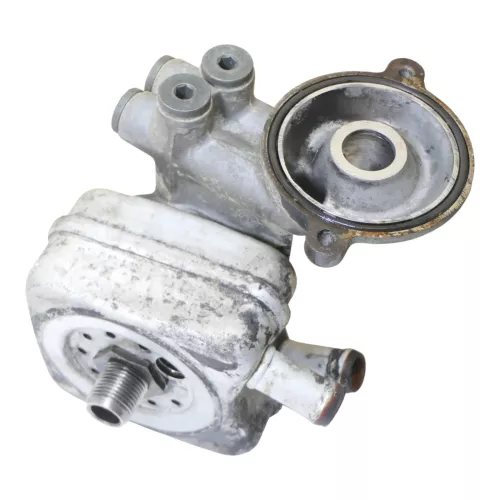 Volvo S70 V70 2,5 TDI Ölfilterhalter Ölfilterflansch 074115417E 074115405F (187445)