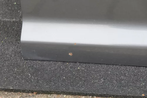 VW Touran 1T 1T3 Tür vorne rechts Beifahrertür grau LD7X - ohne Anbauteile grau (118359)