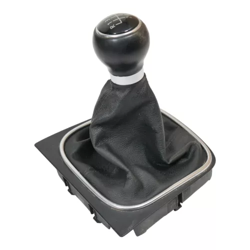 Golf 5 Schaltknauf Schaltsack Schaltung Schaltknüppel Leder 5-Gang 1K0711113BJ (187497)