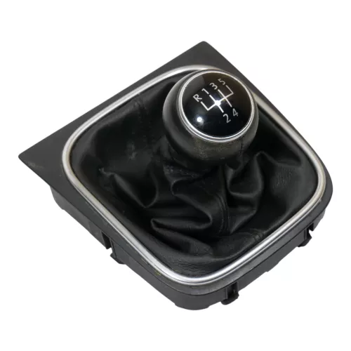 Golf 5 Schaltknauf Schaltsack Schaltung Schaltknüppel Leder 5-Gang 1K0711113BJ (187497)