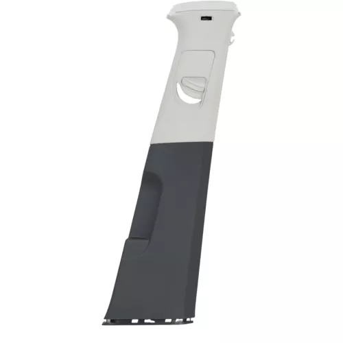 VW Golf 7 5G B-Säulen Verkleidung rechts oben und unten Abdeckung schwarz grau (187525)