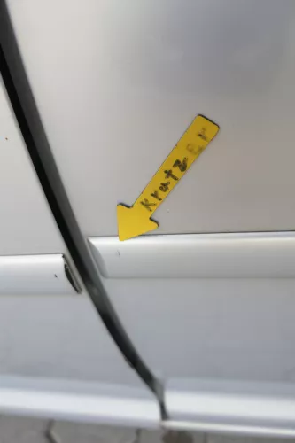 VW Golf 4 Bora Tür hinten links nur Kombi / Variant silber LB7Z - ohne Anbauteil (165290)