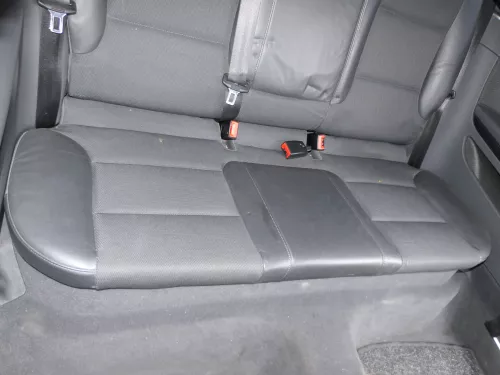 Audi A3 8P Sitz Rückbank Rücksitzbank hinten 2/3-Türer 3-Punkt-Gurt Leder S-line (187479)