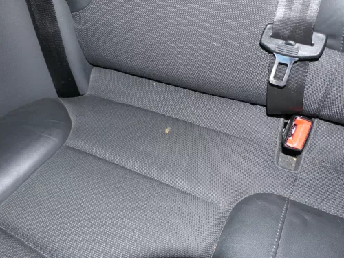 Audi A3 8P Sitz Rückbank Rücksitzbank hinten 2/3-Türer 3-Punkt-Gurt Leder S-line (187479)