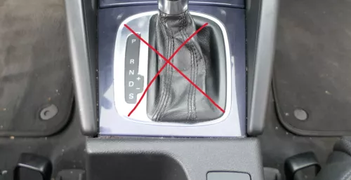 Audi A3 8P Abdeckung Rahmen für Schaltknauf dekor - blau (187540)