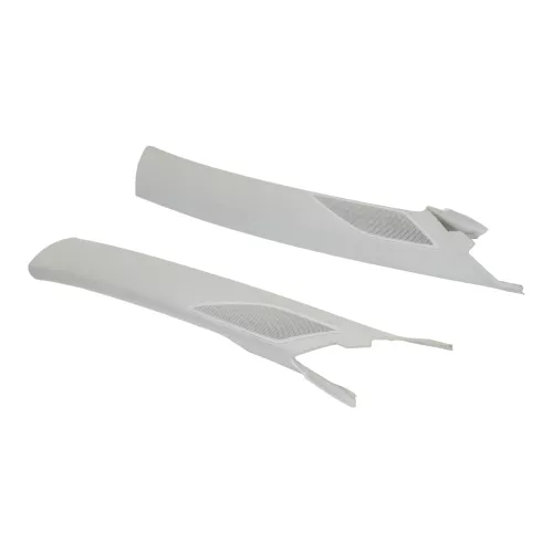 VW Golf 7 5G A-Säulen Verkleidung vorne links und rechts Abdeckung oben grau