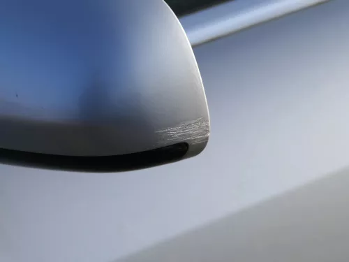 A4 8H Cabrio elektrischer Spiegel Außenspiegel links silber LY7W (200348)