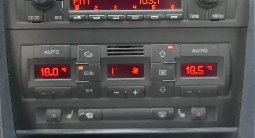 Audi A4 8E Steuergerät Klimaanlage Klimabedienteil 8E0820043AB /J Sitzheizung