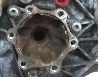 1x A4 8E B6 Flanschwelle Flansch an Getriebe 01J409343A Automatik FYX links