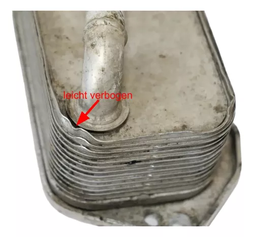 Audi A6 4F Ölkühler Wärmetauscher 3,2 FSI AUK BKH 06E117021G (200329)