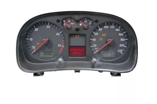 VW Golf 4 Tacho Tachometer Kombiinstrument 233.000km 1J0920822BX TDI Diesel