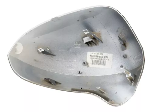 Seat Ibiza 6J Kappe Spiegel Außenspiegel links silber LX7W NUR Spiegelkappe (200461)