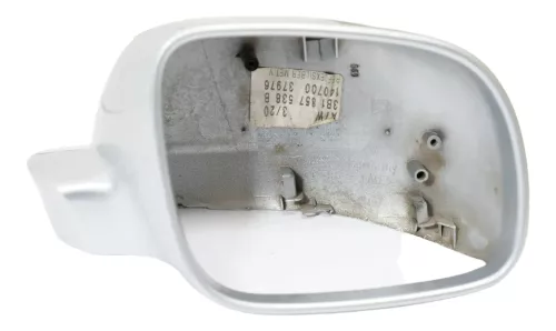 VW Golf 4 Bora Kappe Spiegel vorne rechts Außenspiegel silber LA7W NUR Kappe