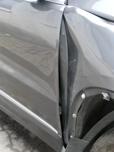 VW Tiguan 5N Tür Beifahrertür vorne rechts grau LD7R (200546)