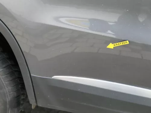 VW Tiguan 5N Tür hinten rechts grau LD7R (200549)