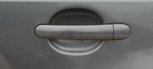 1x Polo Türgriff Tür Griff hinten/vorne links/rechts außen grau LD7R