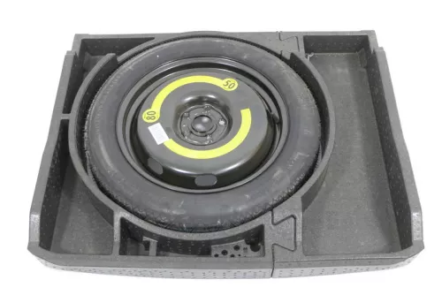 Tiguan Notrad Ersatzrad Ersatzreifen 18 Zoll T145/80 R18 Zoll + Styropor