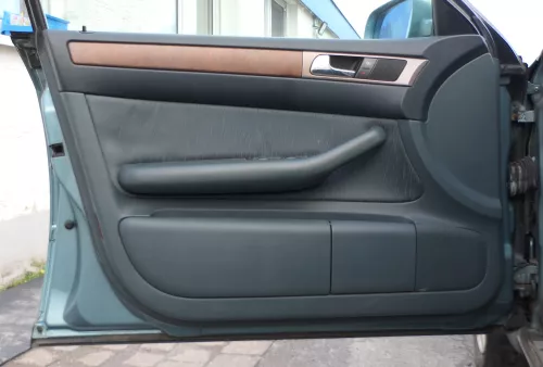 A6 4B C5 Verkleidung Klappe Abdeckung Dekor Holz Optik Nußbaum Wurzel terra (165687)